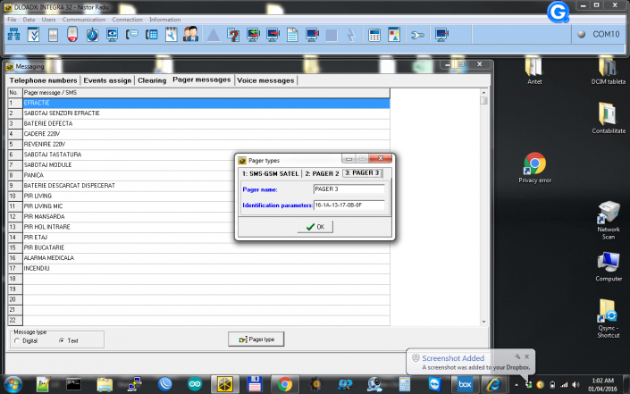 Integra SMS GSM-LT1-6