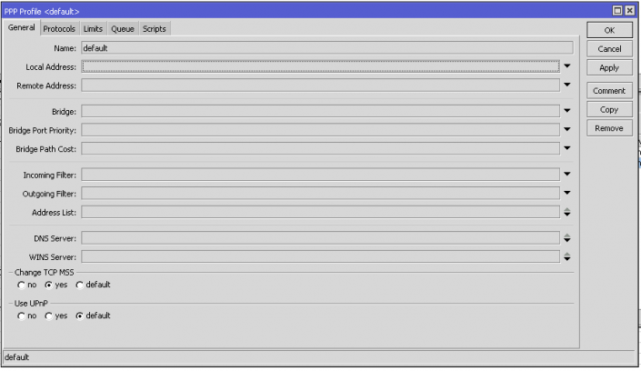 PPP Profile Mikrotik 1