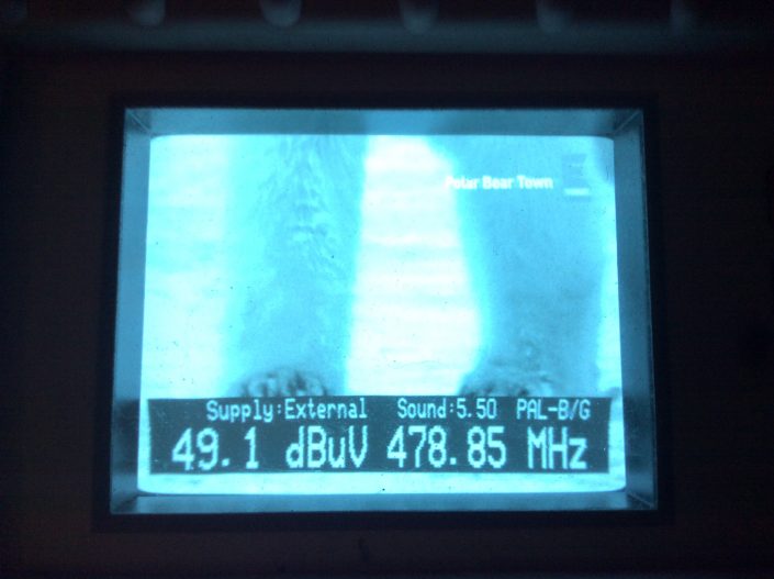 CATV Nivel Semnal RDS-RCS 478.85 3 MHz