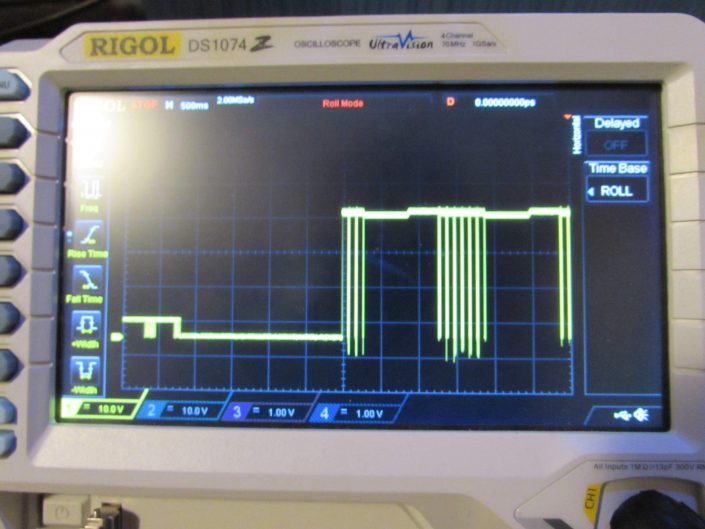 DS18B20 Oscilloscope Raspberry-Pi si Lan Controller 005
