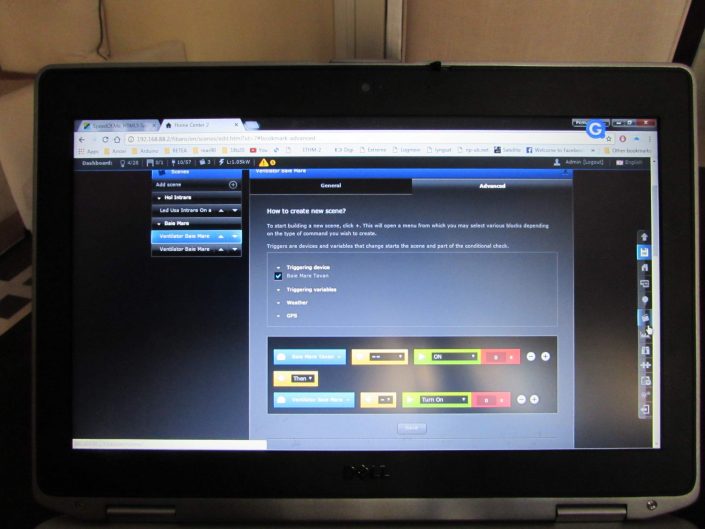 Fibaro Scene 001
