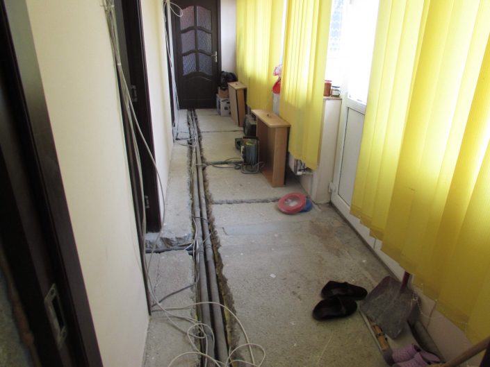 Instalatie Camera Centrala Santier BioPellet 1